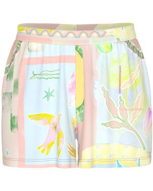 Mey Pyjamahose Mystic Voyage - Weiß