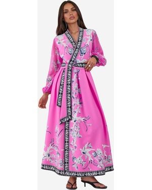 Msn-Collection Kleid - Pink