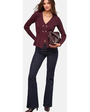 Lipsy Strickjacke - Lila