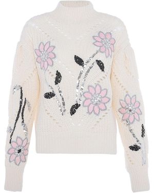 faina Pullover - Weiß