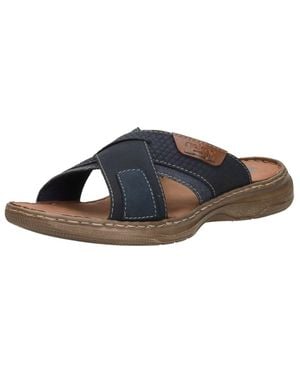 Rieker Pantolette Open Teen - Blau