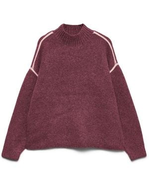 Vero Moda Pullover Vmboom - Rot