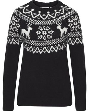 Lascana Pullover - Schwarz