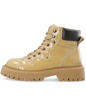 Bianco Schnürstiefelette - Natur