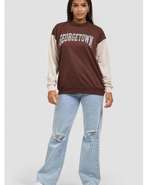 Worldclassca Sweatshirt Damen Sweatshirt "Georgetown" - Blau
