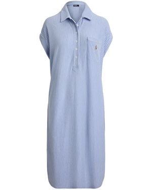 Polo Ralph Lauren Nachthemd Oxford - Blau