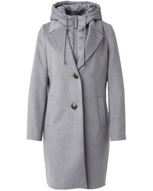 comma casual identity Wintermantel - Grau
