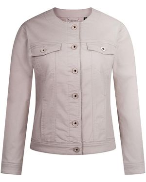 SOCCX Jeansjacke Je:Ssy - Natur