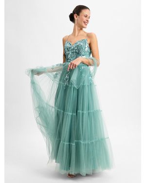 Unique Abendkleid - Grün