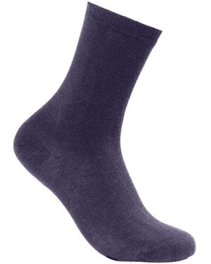 CASH-MERE.CH Socken - Lila