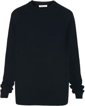 Knowledge Cotton Pullover - Blau