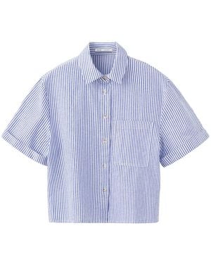 Mango Bluse Maneli - Blau