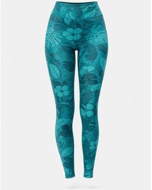 LEAFLETIC Leggings Long Length Legging - Blau
