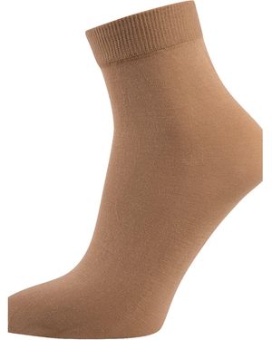 Nur die Füßlinge Cotton 60 Den - Natur