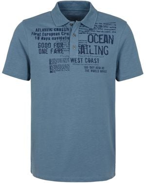 John Devin Poloshirt - Blau