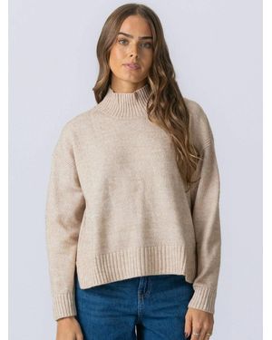 TeeShoppen Sweater Emma Knit - Natur