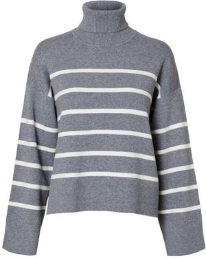 SELECTED Pullover 'kamma' - Grau