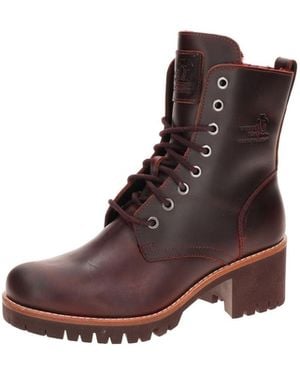 Panama Jack Boots Padma B25 Stiefel Dunkelrot Warmfutter - Braun