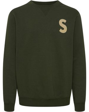 Solid Sweatshirt - Grün