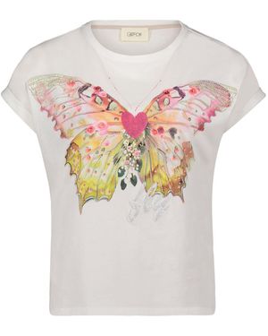 Cartoon T-Shirt - Weiß