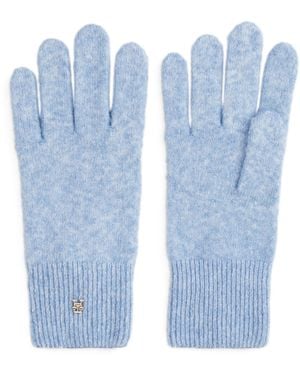 Tommy Hilfiger Fingerhandschuhe Chic - Blau
