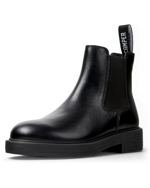 Camper Chelsea Boots 'Dean' - Schwarz