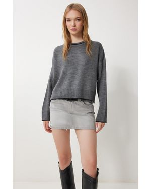 Happiness İstanbul Happiness Stanbul Pullover - Grau