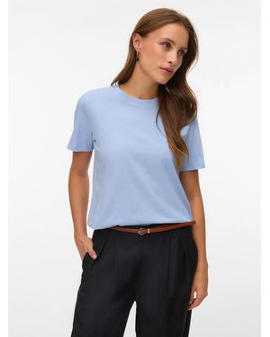 Vero Moda T-Shirt Vmpaulina - Blau