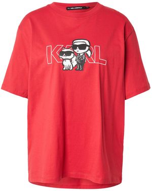 Karl Lagerfeld T-Shirt - Rot