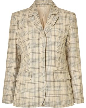 SELECTED Blazer 'Slffittet Gajo' - Natur