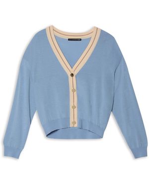 Lola Casademunt Strickjacken - Blau