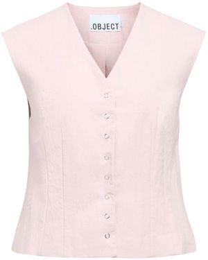 Object Weste Objmolly - Pink