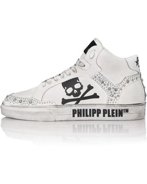 Philipp Plein Sneaker High - Weiß