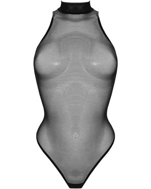 Bordelle Wäschebody Signature - Grau