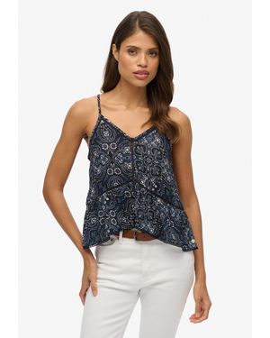 Superdry & Co Top - Blau