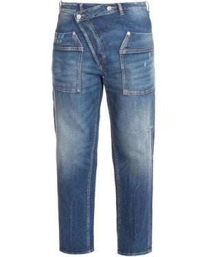 Le Temps Des Cerises Jeanshose 'Cosy' - Blau