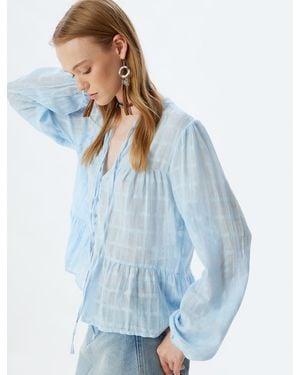 Koton Bluse - Blau