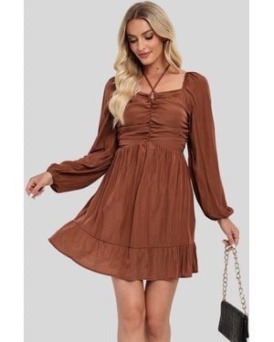LAPA PLUS Kleid Dress - Braun