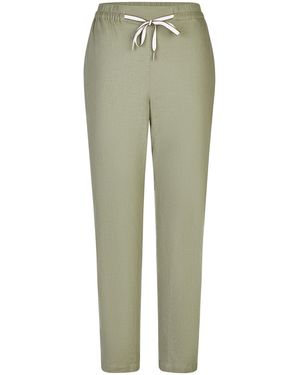 NAVIGAZIONE Modische Leinenhose Abby, Atmungsaktiv - Grün