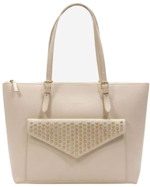 Lancaster Shopper Studded - Weiß