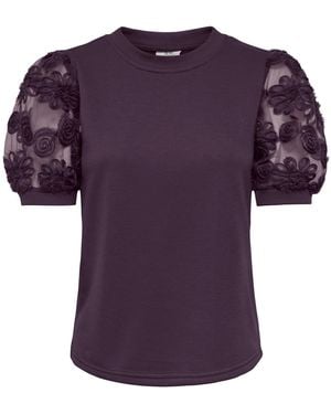 Jdy Sweatshirt Fairview - Lila
