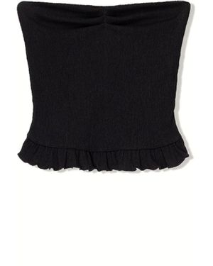 Bershka Top - Schwarz