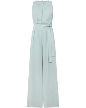 Zero Jumpsuit Mit Bindegürtel - Blau