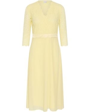 Kaffe Kleid - Gelb