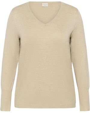 Kaffe Pullover Kclizzy - Natur