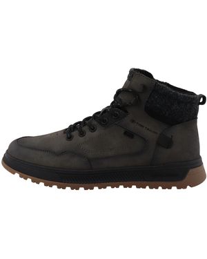 Tom Tailor Schnürboots - Schwarz