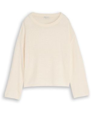 Tom Tailor Pullover - Weiß