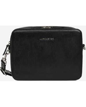 Lancaster Umhängetasche Homme Cuir Delphino Lucas - Schwarz