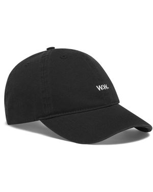WOOD WOOD Cap - Schwarz