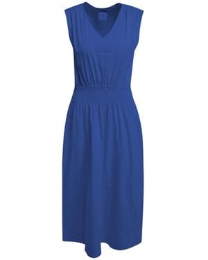 Smith & Soul Ärmelloses Sommerkleid Mit Taillengummizug - Blau